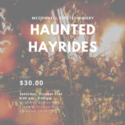 Haunted Hayrides - 8 pm